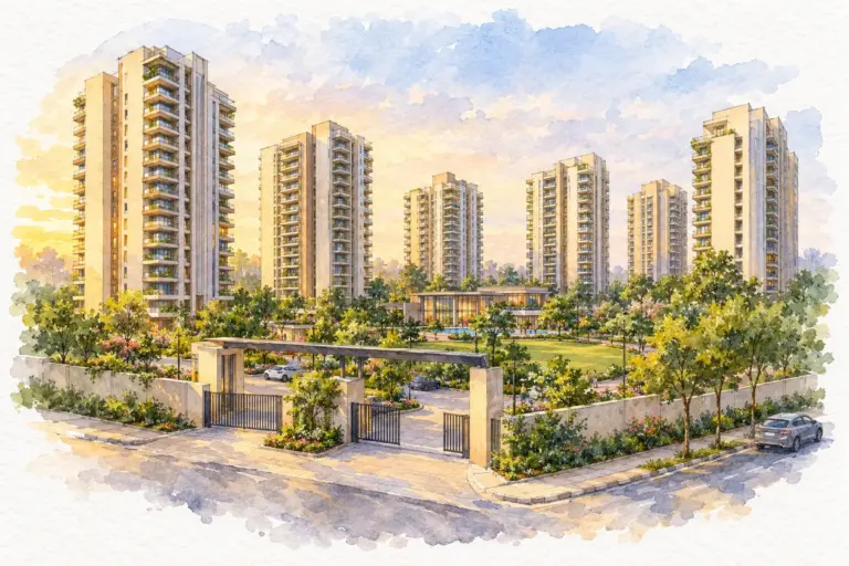 Illustration of Adani Aangan