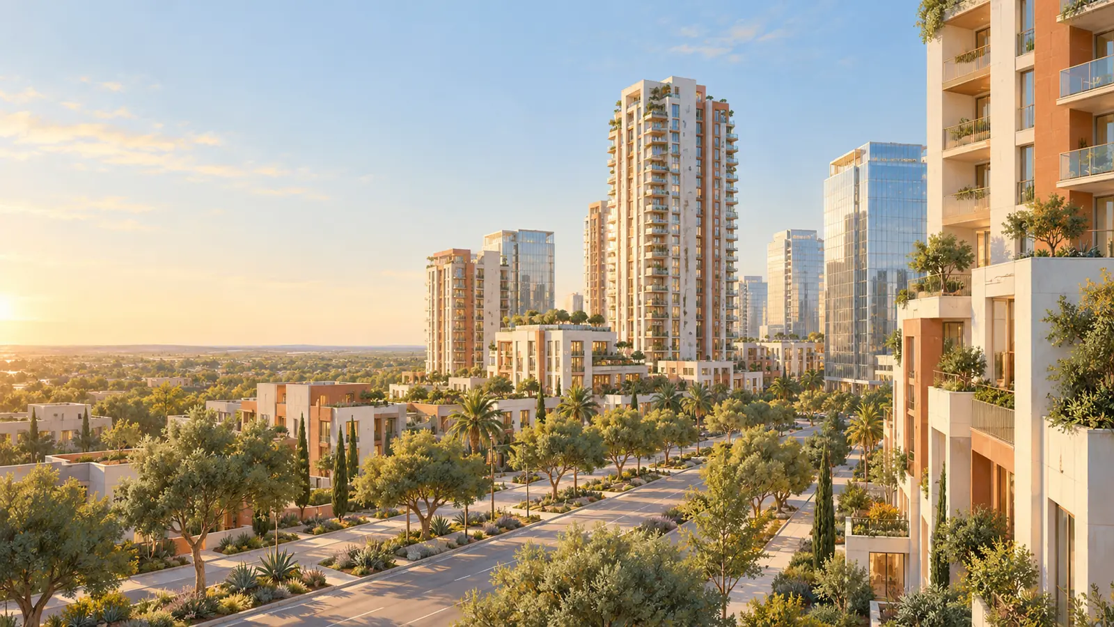 Illustration of gurugram (ADiHomes artwork)
