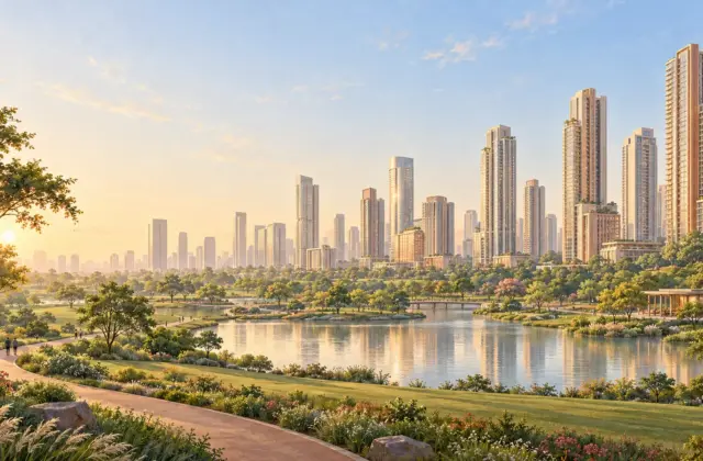 Illustration of noida (ADiHomes artwork)