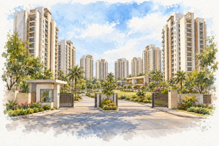 Illustration of Aditya Celebrity Homes