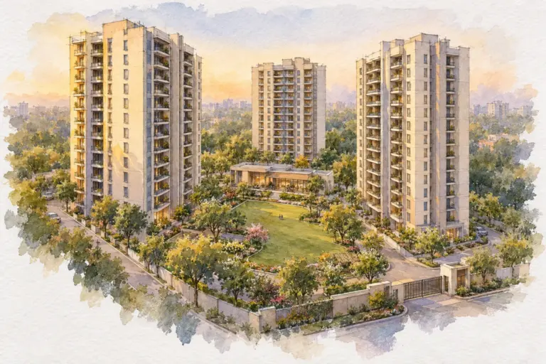 Illustration of Ahinsha Naturez Park