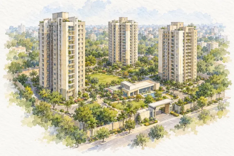 Illustration of Ajanta Apartment