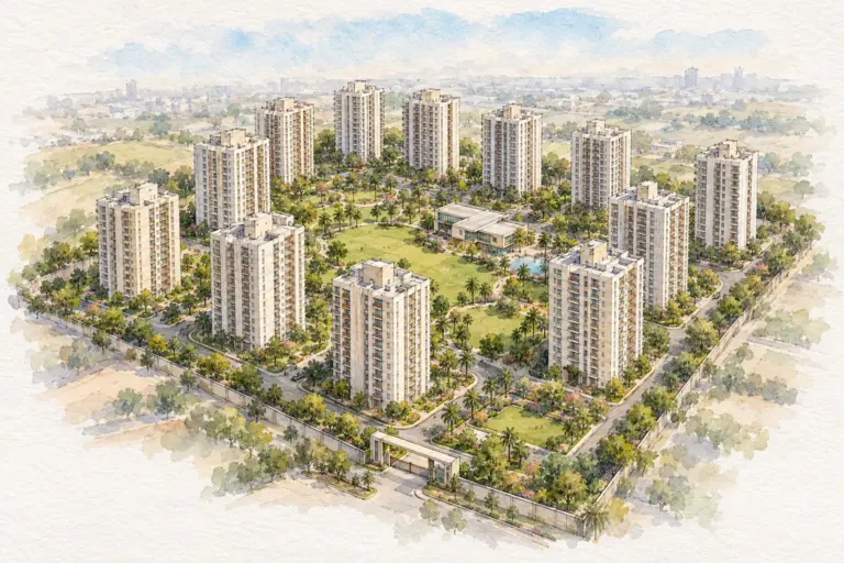 Illustration of Ajnara Homes