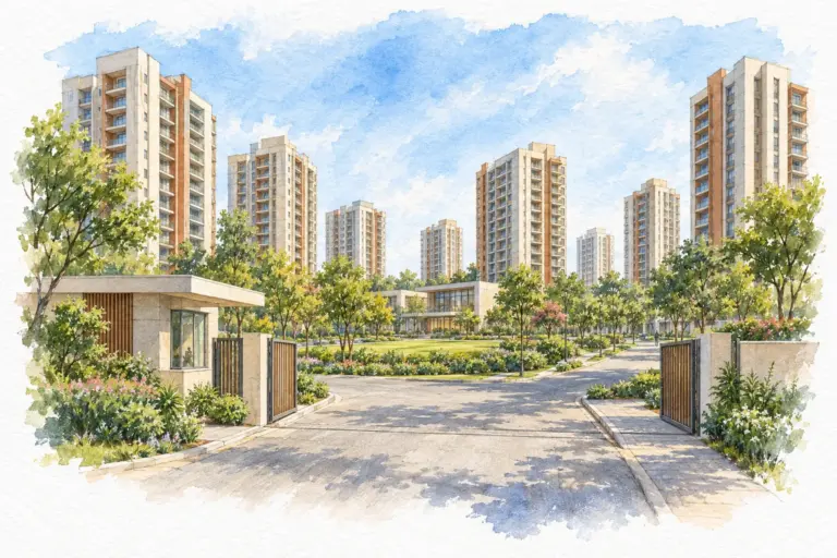Illustration of Alphacorp Gurgaon One 22