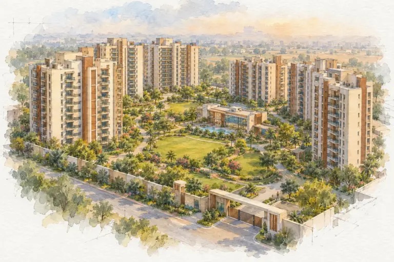 Illustration of Amber Park at Paradise Greens
