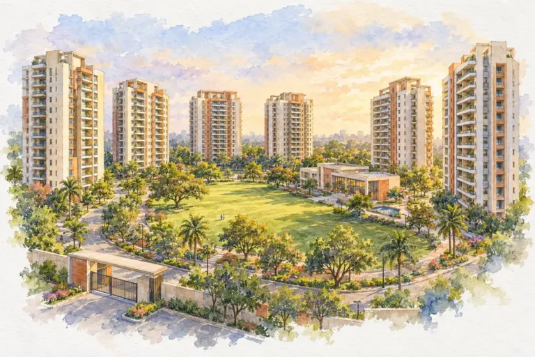 Illustration of Amit Apartments