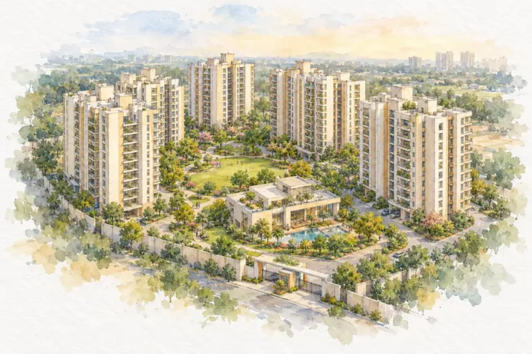 Illustration of Amrapali Dream Valley