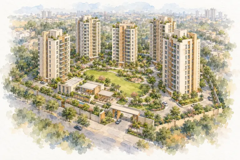 Illustration of Anant Raj The Estate One