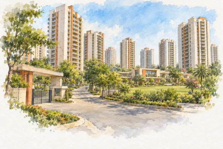 Illustration of Ansal Aquapolis (Sushant Aquapolis)