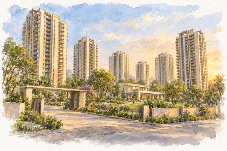 Illustration of Ansal Celebrity Homes