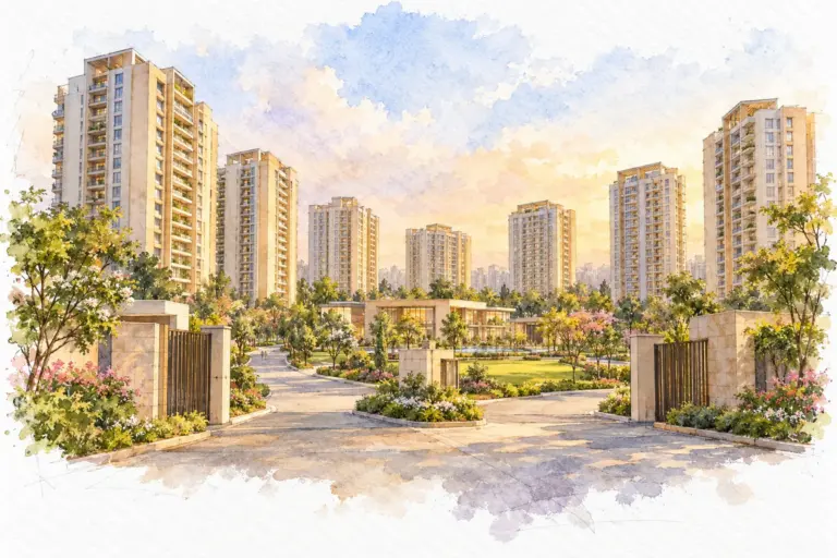 Illustration of Ansal Crown Heights