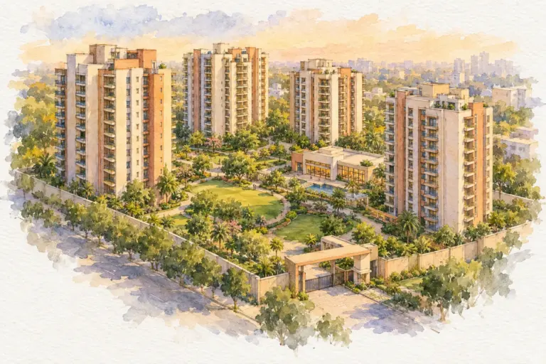 Illustration of Ansal Eden Villa