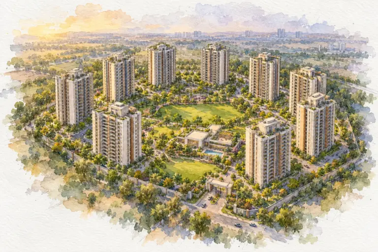 Illustration of Ansal Esencia - Sovereign Floors