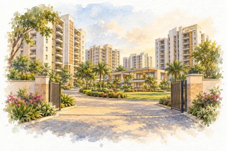 Illustration of Ansal Europa Residency