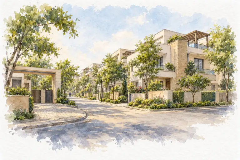 Illustration of Ansal Florence Villa
