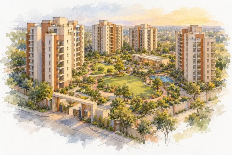 Illustration of Ansal Havana Heights