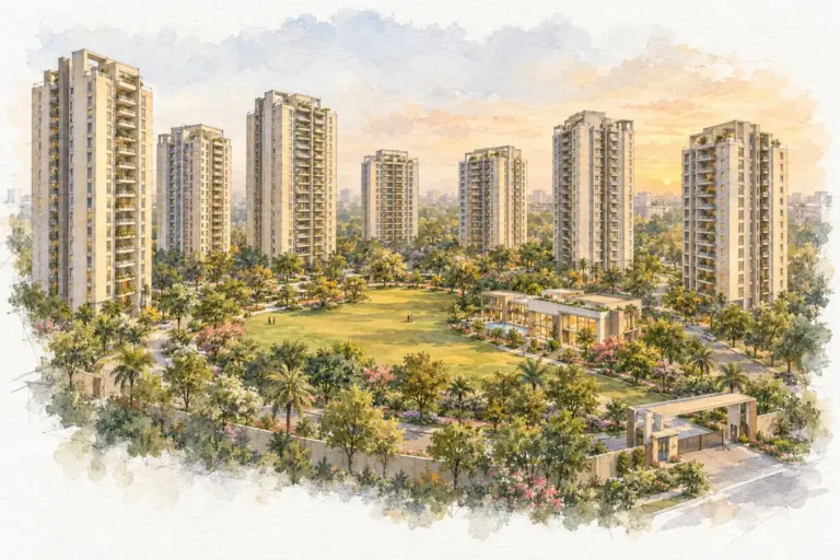 Illustration of Ansal Highland Park