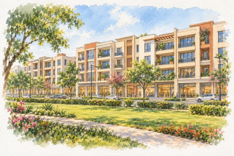 Illustration of Ansal Sector Road SCOs