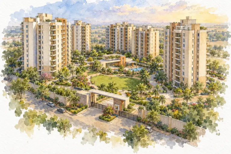 Illustration of Ansal Sunshine County