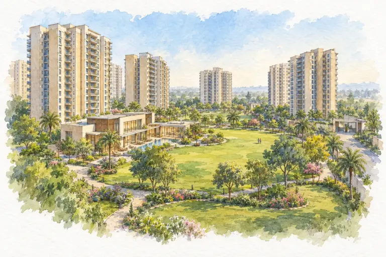 Illustration of Ansal Sushant City Kundli Zone-1