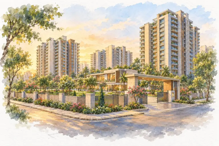 Illustration of Ansal Sushant City Sonipat Plotted (Sectors 61-63)