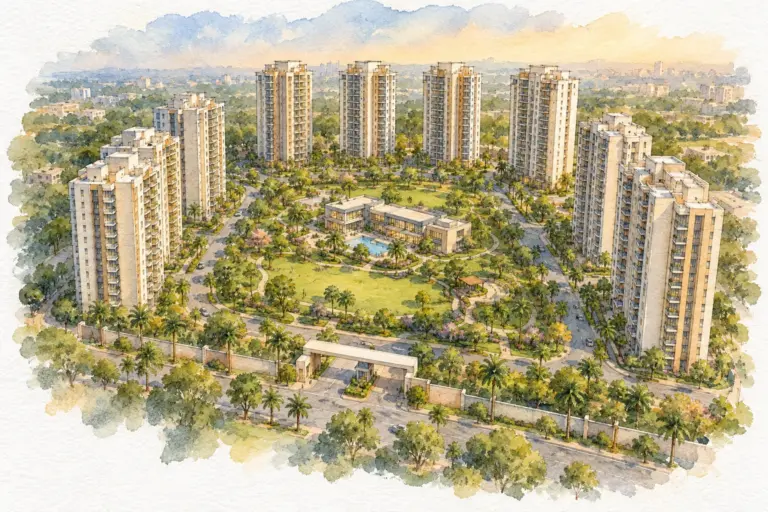 Illustration of Ansal Sushant Estate
