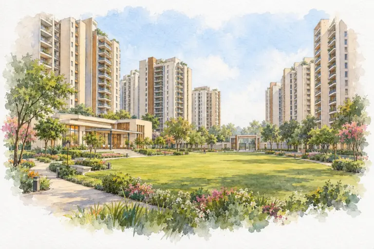 Illustration of Antriksh Golf View I