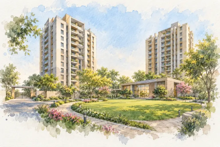 Illustration of Appu Enclave Apartment