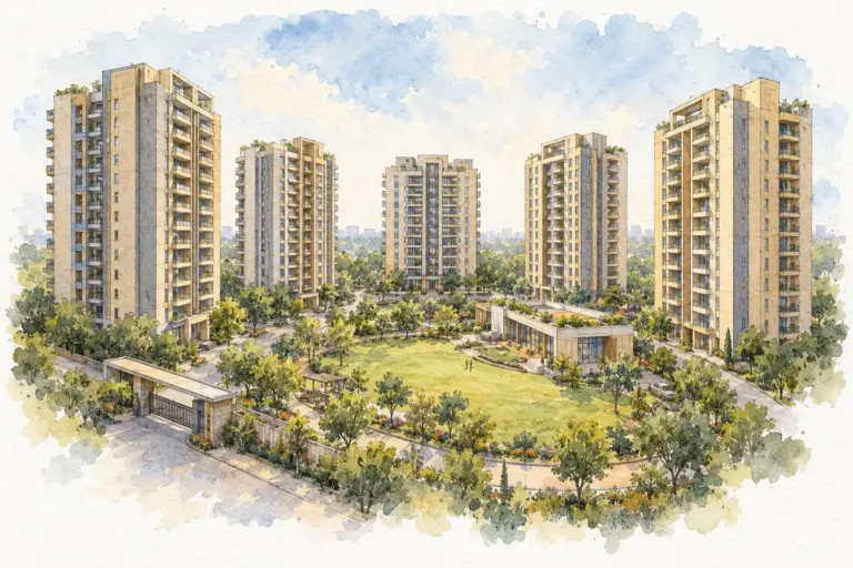 Illustration of Aradhyam Boutique Residences