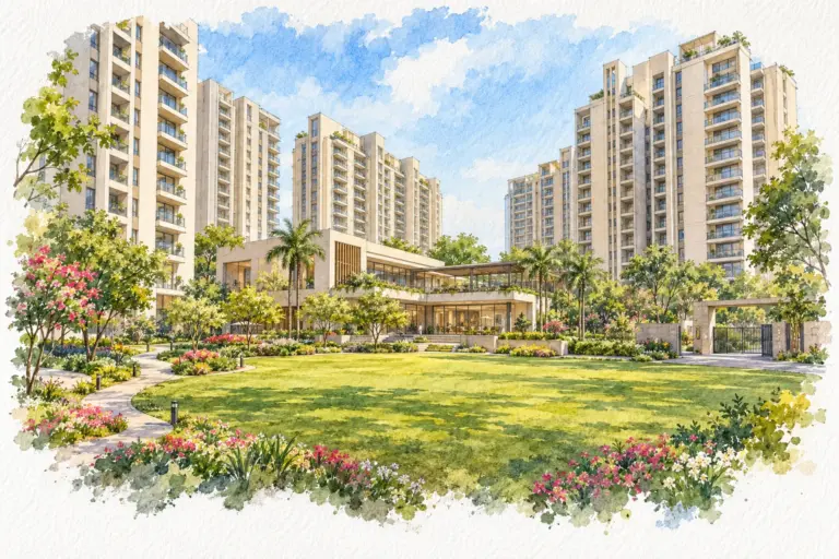 Illustration of Aravali Hills