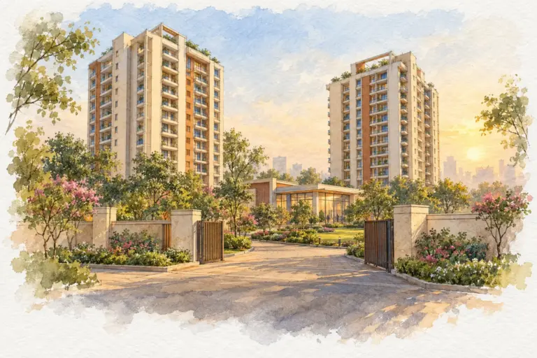 Illustration of Aravali Homes