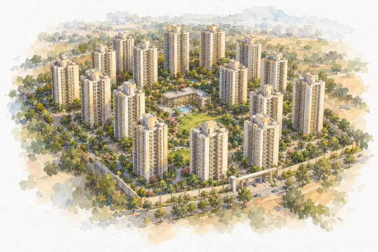 Illustration of Aravali View Rail Vihar