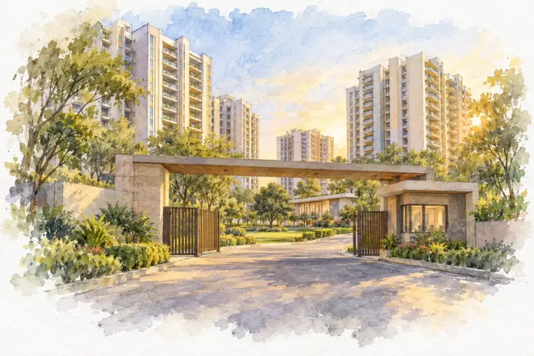 Illustration of Arttech Maulshree Heights