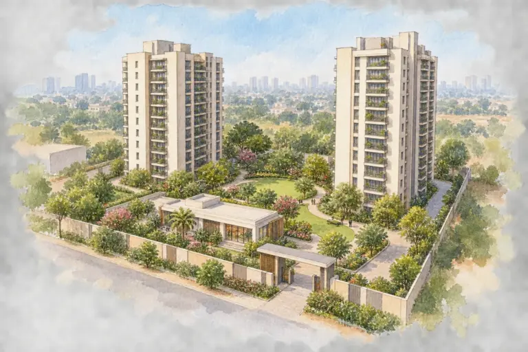 Illustration of Arzoo Apartment