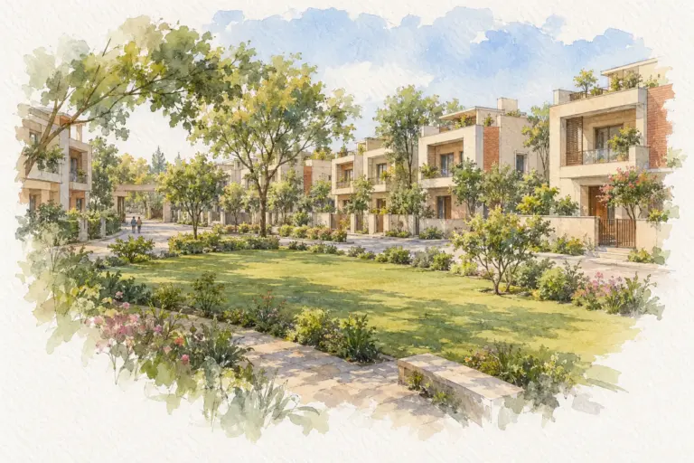 Illustration of Ascent Laxmi Villas