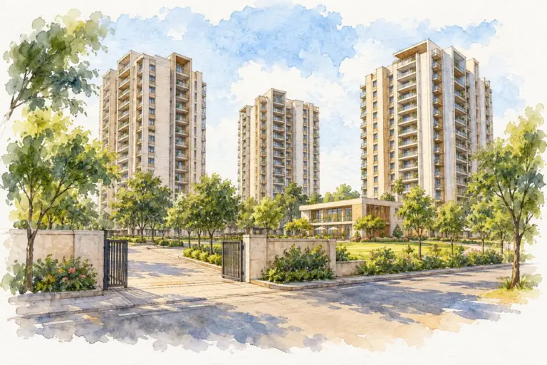 Illustration of Ashoka Apartments CGHS