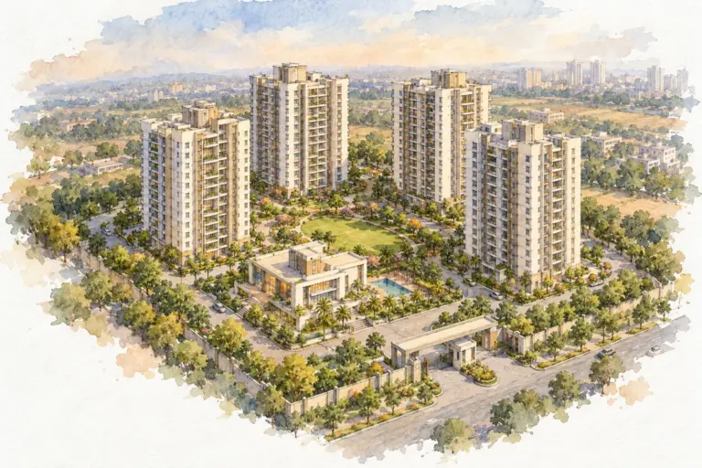 Illustration of Ashtech Presidential Towers
