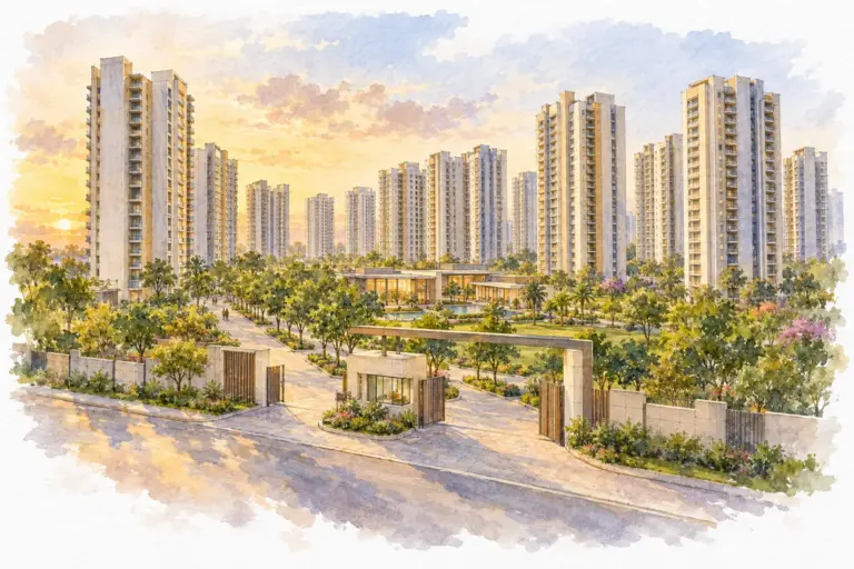 Illustration of ATS Green Village