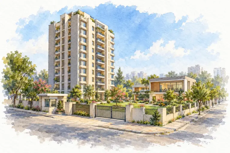 Illustration of Baba Kailasha Estate