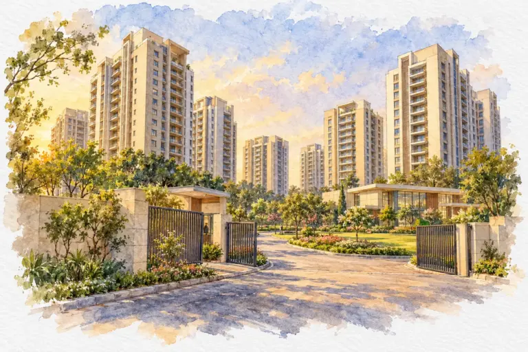 Illustration of Bahawalpur Apartment