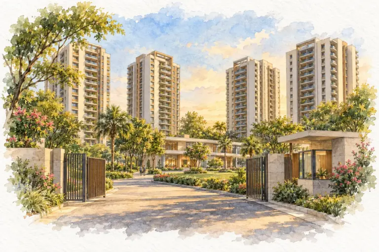 Illustration of Balaji apartment