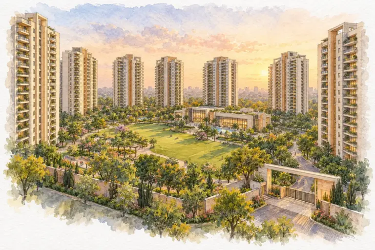 Illustration of Bestech Park View Residency