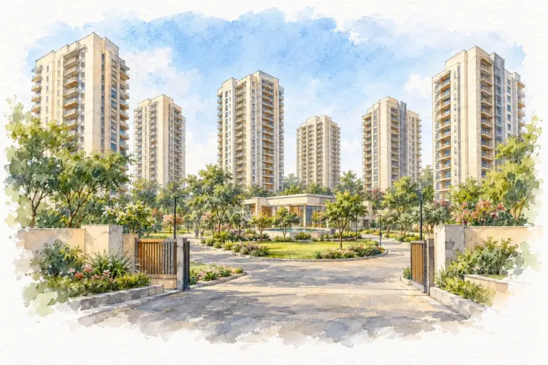 Illustration of Bhagirathi Apartment
