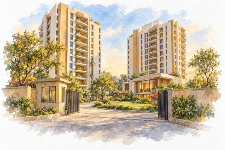 Illustration of Bhawna Apartment