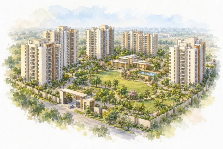 Illustration of Blossom Park at Paradise Greens
