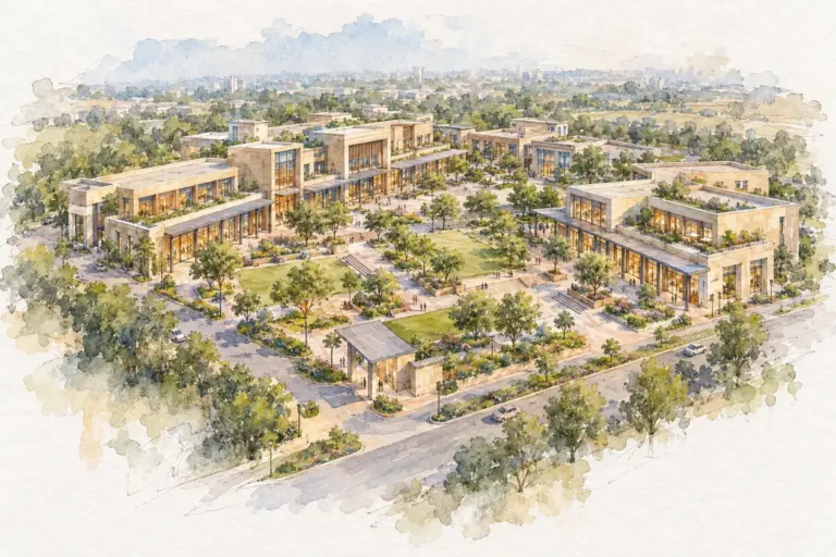 Illustration of BPTP District Walk