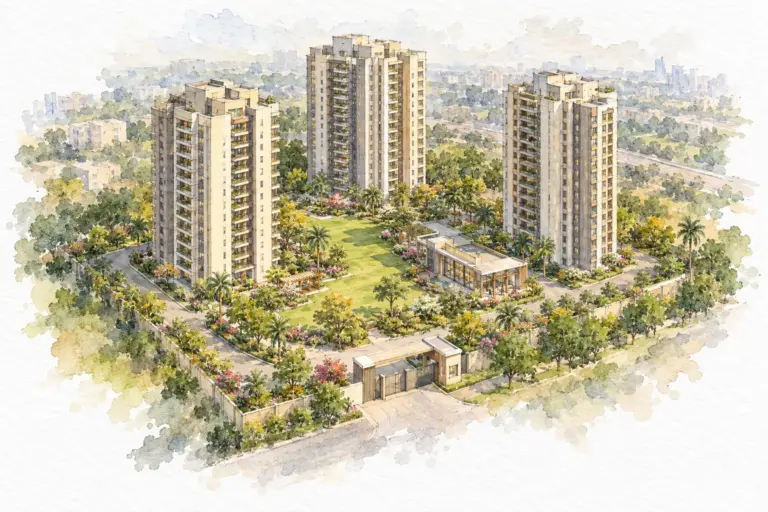 Illustration of BPTP Downtown 66