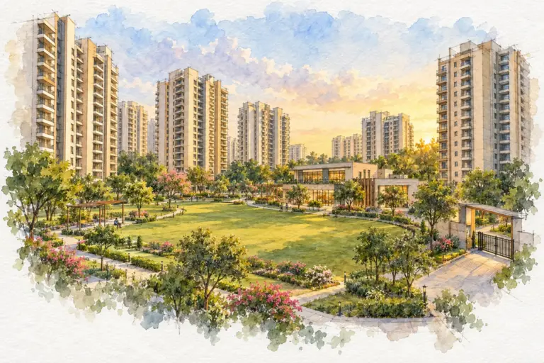 Illustration of BPTP Park 81