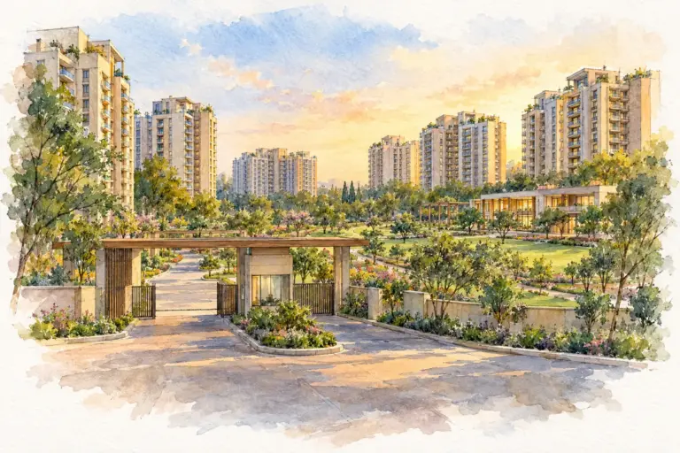 Illustration of BPTP Park Floors II