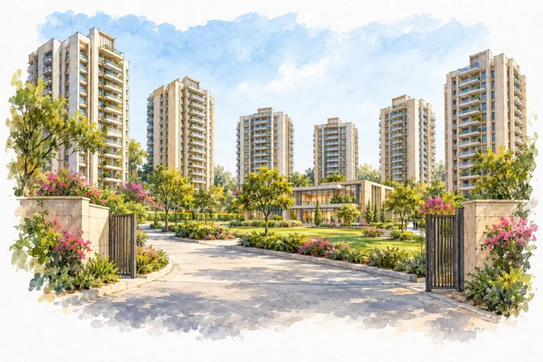 Illustration of BPTP Park Generations